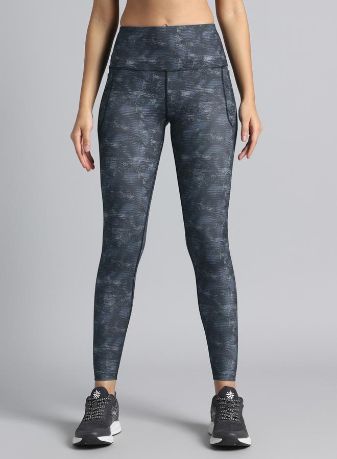 Cult Women Black Printed Train All Day Leggings - Image 4
